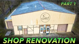 RENOVATING My 50 Year Old Workshop Part 1 : Demolition & Waterproofing