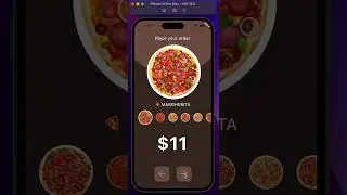 Flutter Animation | Pizza App UI Design and Animation | Food app UI Design