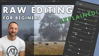 RAW PHOTO EDITING FOR BEGINNERS - How To Process Raw With Just Luminar's Light Panel