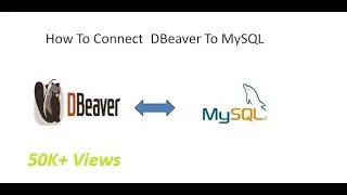 Connect DBeaver to MySQL database #dbeaver