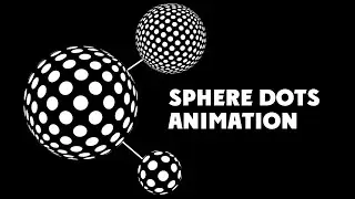 Sphere dots animation After Effects tutorial