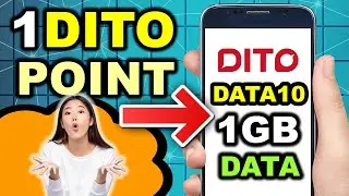 Paano i convert 1 DITO point to 1GB DATA
