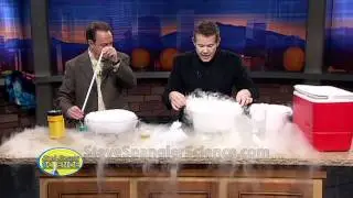 Dry Ice Crystal Bubble - Cool Science Experiment