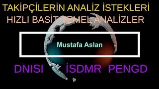 DNISI İSDMR PENGD Hızlı Basit Temel Analizleri Takipçilerin Analiz İstekleri