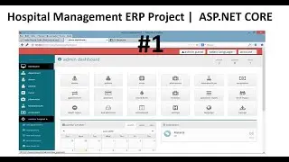 ASP.NET CORE 6.0: Hospital management System | Day-1 | beginner to advance tutorial