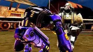 REAL STEEL WRB Sarge VS Blockbuster & Noisy Boy & Hollowjack & Aquabot