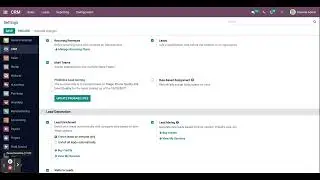 Odoo 15 CRM Module Configuration Settings