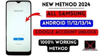 NEW METHOD 2024 - ALL SAMSUNG FRP BYPASS - Android 11/12/13/14 Without Pc | Remove Google Account