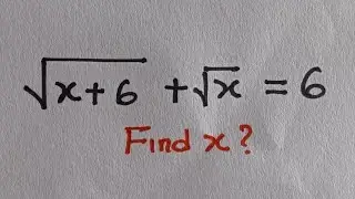 Solving A Radical Equation Easily! - SAT, A-Level, ACT Math