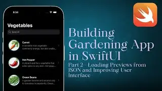 Build a Gardening App with SwiftUI & SwiftData | iOS Development Tutorial | Part 2