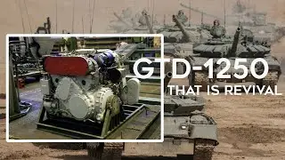 Russia Remanufactures The GTD-1250 Engine For The T-80 - Upgraded To 1,500 Horsepower