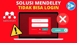 Cara mengatasi mendeley tidak bisa login | Tutorial Mendeley Desktop Lengkap