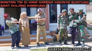 SEORANG TNI DIHINA KARENA KAKINYA BU'NTUN9 SAAT PULANG KAMPUNG,  AKHIRNYA BIKIN TERKEJUT !!!