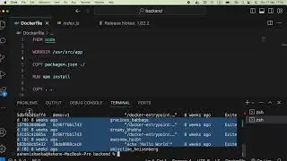 How to check Docker running/not running containers using the Terminal