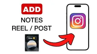 How To Share Notes To Instagram Reels/Posts (LATEST FEATURE)