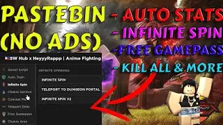 [NEW] Anime Fighting Simulator Infinite Yen Infinite Chikara New Script!! | *PASTEBIN 2023*