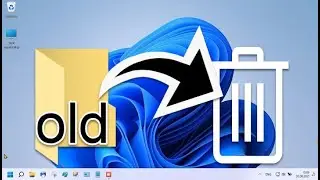 Как удалить папку old на windows 11