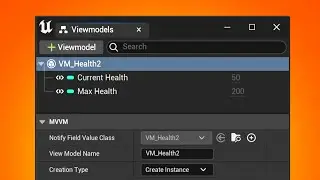 Unreal Engine 5.2: UMG Viewmodel Updated