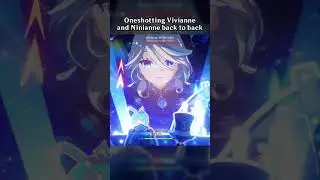 ONESHOTTING VIVIANNE AND NINIANNE BACK TO BACK