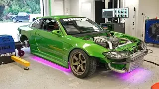 SR20 S15 gets tuned! 8000RPM of joy!