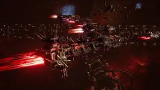 World Eaters vs Orks - Skalgrim Mod - 4K Quality - Battlefleet Gothic Armada 2