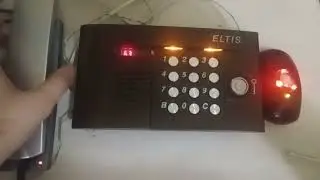 Домофон ELTIS цп100тм10 вызов на трубке