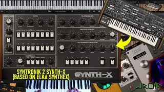 IK Multimedia Syntronik 2 SYNTH-X, Based On ELKA SYNTHEX Synthesizer Sound Demo