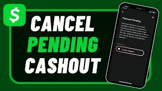 How to Cancel a Pending Cash Out on Cash App !