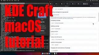 KDE Craft on macOS - build KDE apps on macOS tutorial - June 2024 - 4ce4f530