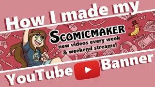 How I made my YouTube Banner! CSP Tutorial