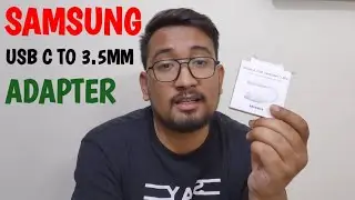 Samsung USB C to 3.5mm Adapter | USB Type C to 3.5mm Jack Adapter - TechieThapa #samsung