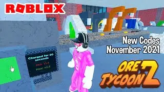 Roblox Ore Tycoon 2 -New Codes November 2021