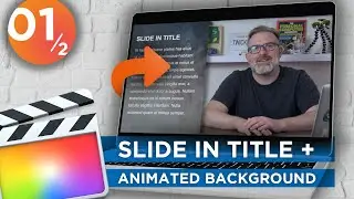 1 of 2: Create Animated Type Block in Final Cut Pro [+FREE PLUGIN]