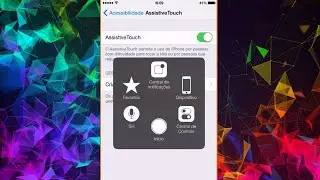 Como ativar a bolinha do iPhone / botão de Início na tela do iPhone