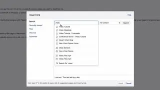 Insert a text link - Learn Atlassian Confluence #87