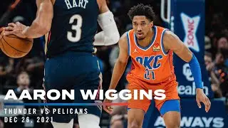 Highlights | Aaron Wiggins vs Pelicans on 12/26/2021