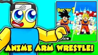 ANIME ARM WRESTLE SIMULATOR!!! (Anime Energy Clash Simulator!)