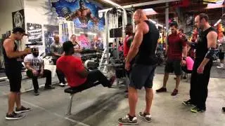 CT Fletcher, Mike Rashid, Big Rob взрывают спину вместе с Денисом Семенихиным