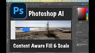 Photoshop - Content Aware Scale and Fill