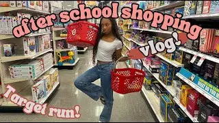 After school shopping vlog / shop with me