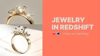 Gorgeous Jewelry in Redshift (beginner friendly!) ✨