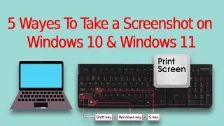 5 ways to take a Screenshot on Windows 10 and Windows 11