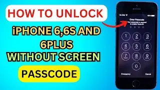 Unlock iPhone passcode without pc || How to unlock iPhone 6,6s and 6s plus screen passcode