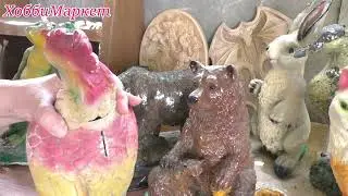 Broken plaster figurine? Glue! I restore garden figurines. HobbyMarket