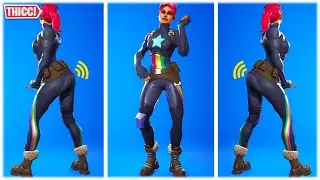 New 'BRITESTAR' Skin Showcased With Dances & Emotes 😍❤️