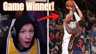 Devin Booker Game Winner! ZTAY reacts to Suns vs Knicks!