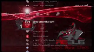 PS3  Rebug Rex Animated Theme - (Fixed resolution)