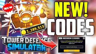 🎸UPDATE!! DJ BOOTH🎸TOWER DEFENSE SIMULATOR ROBLOX CODES 2024 / TOWER DEFENSE CODES 2024 / TDS