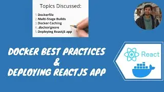 Docker Best Practices | Deploying ReactJS application in Docker
