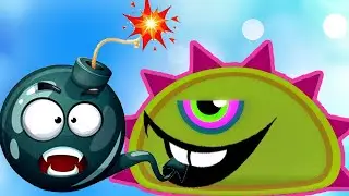 Суровый ЛИЗУН ГЛАЗАСТИК На Военной Базе #10 Игра Mutant Blobs Attack Lion Boy